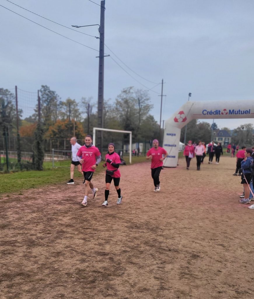 course de la color run à champagne sur seine Cécile MATAKIAS