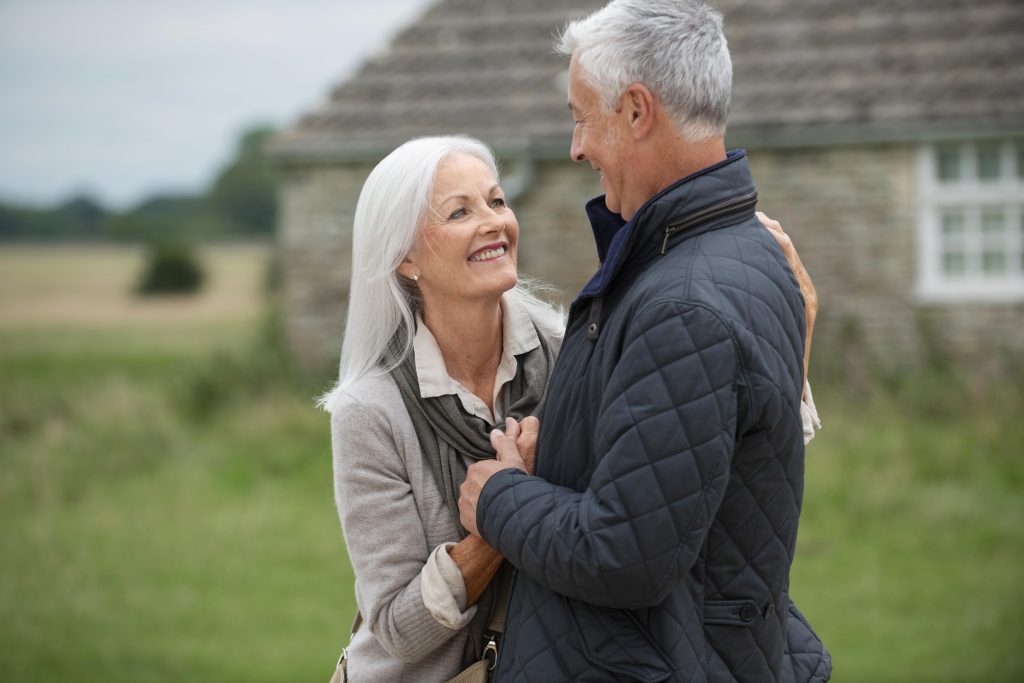 couple séniors heureux