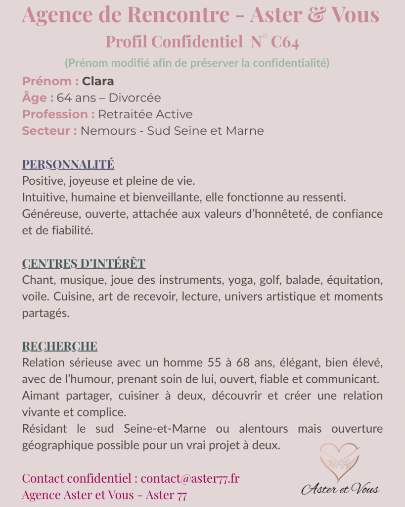 Clara - Aster et Vous Aster77